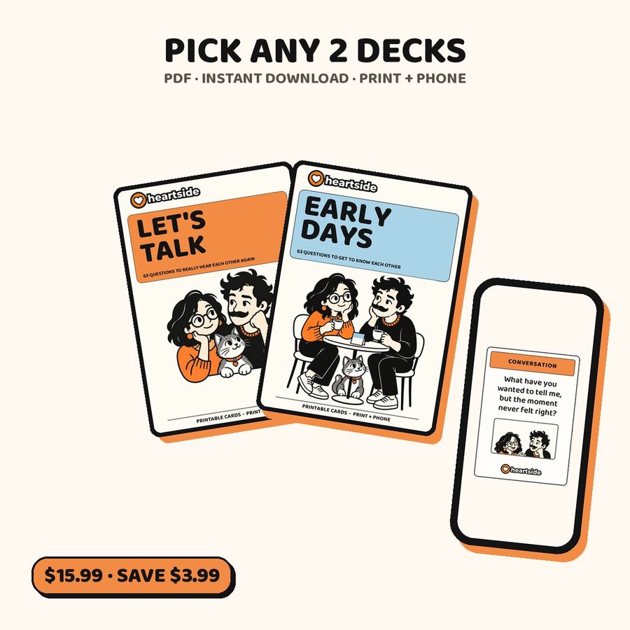 Pick any 2 Heartside decks bundle