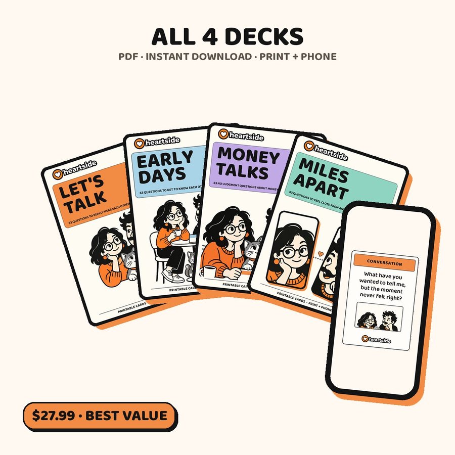 All 4 Heartside decks bundle